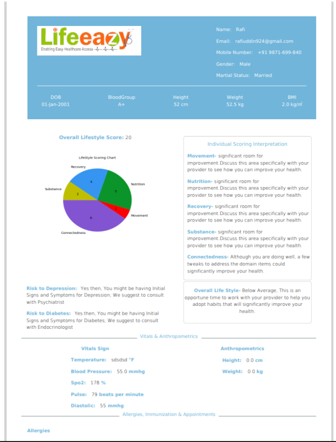 PDF Generator Python using pdfkit installation process_Sample ReportPage1